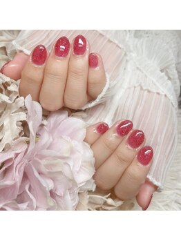 アイカ(Aika)/キラキラフラッシュネイル