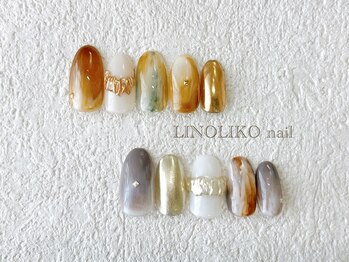 リノリコネイル 元住吉(Lino Liko nail)/9月☆9500円定額デザイン