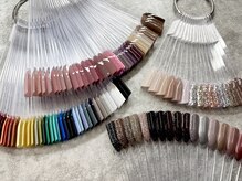 クレール(Claire)の雰囲気（カラーサンプル。単色、ラメ、ネオンなどご用意してます。）