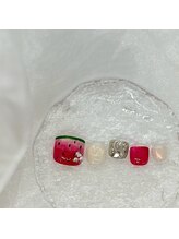 ツメトトノウ/¥9500　フットネイル（平松）