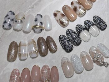 ビーネイル(Bee Nail)の写真/【長さ出しなしでも妥協しないデザイン】ショートネイルだからこそ叶う、洗練されたデザインを多数ご用意◎
