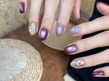 センスネイル 池袋店(Sense Nail)/秋冬ネイル　エレガントデザイン