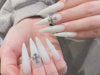 ベルネイル 池袋(Belle Nail)の写真/【美フォルム長さだし◎】イベント・ブライダルもお任せ♪ 1500種のパーツ×再現性で主役級ネイル★