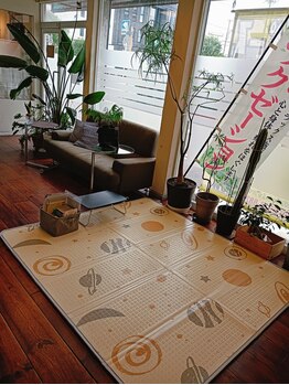 スイマオ(SHUIMAO)の写真/ママもリフレッシュ♪キッズスペースあります！お子様連れでお気軽にどうぞ◎