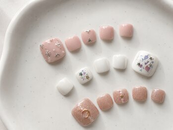 ココ 高畑店(Beautysalon COCO)の写真/＼何度でも同価格／豊富なカラー&デザインで最先端のアートが楽しめる♪【定額￥4500～/ワンカラー￥4200】
