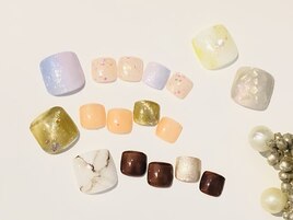 定額フットジェルネイル