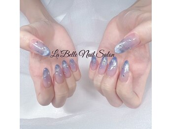 ラベル(La'Belle)/チークマグネットネイル