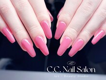 シーシーネイルサロン 池袋(C.C.Nail salon)/長さ出しワンカラ