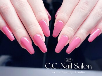 シーシーネイルサロン 池袋(C.C.Nail salon)/長さ出しワンカラ