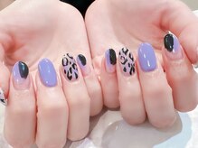 ラルネイル 大宮(Lull. nail)/＃レオパード＃ニュアンス