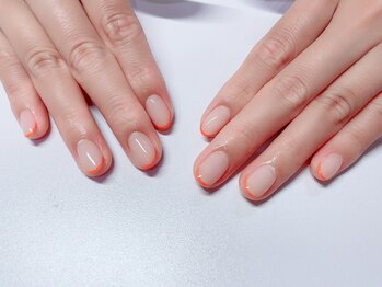 リーチェ ネイルズ(Riche Nails)/細フレンチ♪お好きなカラーで◎
