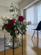 リリーボワ(LillyBois)/サロンのお花