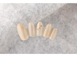 雪の結晶ネイル