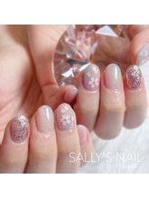 さりぃず ねぃる(SALLY’S NAIL)/卒/入学式に桜ネイル