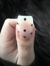 流行りのDotネイル