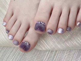 フットシンプルネイル
