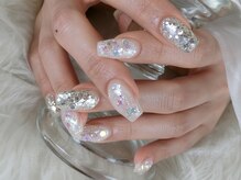 ネイルサロンアンドスクール バニラ(nailsalon&school VANILLA)/キラキラデザイン