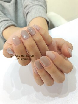 プライベート ネイルサロン マーマ(murmur)/ワンカラーネイル