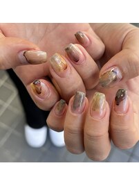 多色ニュアンスネイル