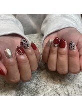 エーナイン イオンモール三川店/エレガントアニマルネイル＾＾