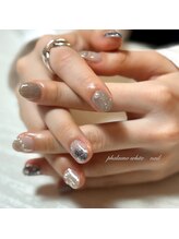 ファレノホワイト/お客様ネイル/フィルイン可能