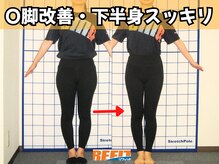 リフィットの雰囲気（骨格の歪みが矯正されて、スッキリした若見えシルエットに！）