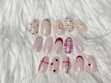 トラストネイル 佐野店(TRUST Nail)/贅沢アートコース秋デザイン
