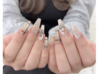 マル(MARU)/チェックネイル