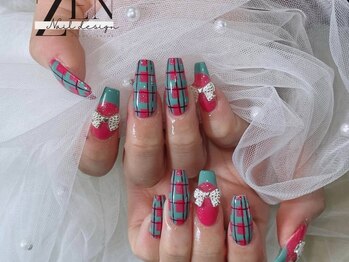 ゼン ネイル デザイン 池袋(ZEN NAIL DESIGN)/* 長 さだしやり放題×つけ放題
