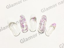 グラマーネイル(Glamor nail)/新作☆定額ネイルBクラス¥7800