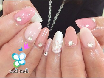 色々ピンクの春ネイル♪