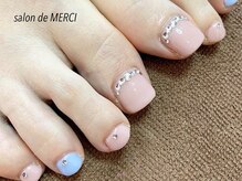 サロン ド メルシー(Salon de MERCI)/foot☆ストーンnail