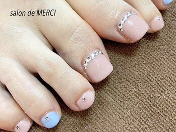 サロン ド メルシー(Salon de MERCI)/foot☆ストーンnail