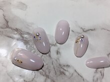 ミーレン ネイルサロン(Miren)/ピンクワンカラー