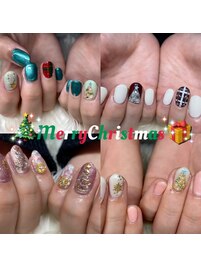 クリスマスネイルデザイン♪