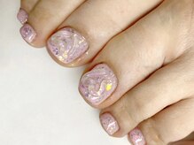 キラネイル アンド アイラッシュ by World Beauty(KIRA)/ハートフットネイル