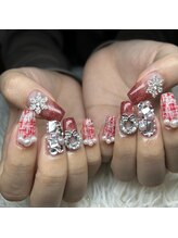 グロウネイル(Glow.Nail)/クリスマスネイル