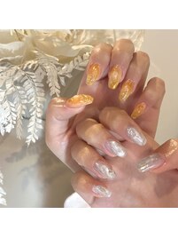 うるちゅるニュアンスネイル♪