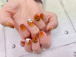 ハロウィンネイル