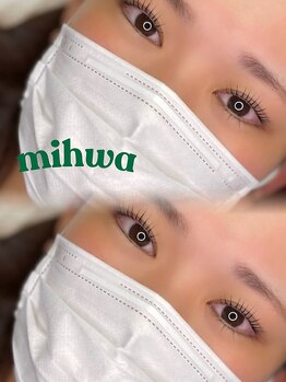 ミファ(mihwa)の写真/《福富西二丁目駅徒歩3分》豊富なメニュー×高技術×高持続が理想のお目元を叶えます！