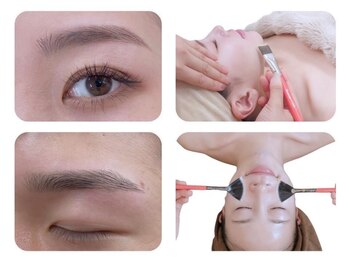 スア(SUA)の写真/＜アイブロウと韓国式ピーリングの同時施術＞アイブロウx韓国式肌管理！！同日施術可能◎