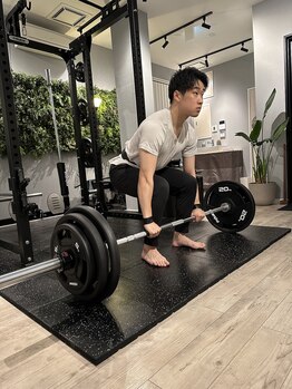 セバス 赤坂見附(SEBAS)/deadlift 100kg