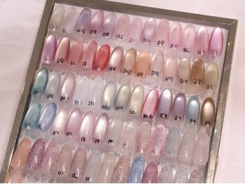 ティーエヌ 紙屋町(tn)の写真/《新色入荷♪マグネット＆フラッシュ》トレンド感のあるお洒落な褒められネイル♪付け替えオフ、ケア無料！