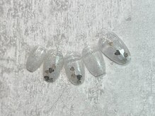 カシータ(casita)/ハート閉じ込めフラッシュネイル