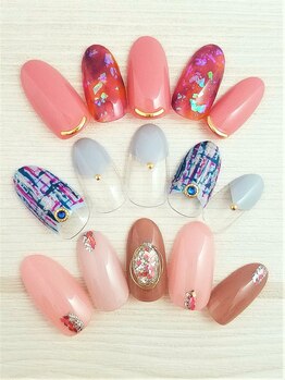 コラソンネイル(corazon nail)/選べるデザインコース★￥6900