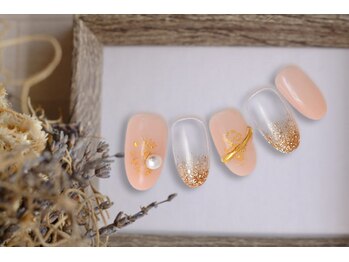 ファストネイル グランエミオ所沢店(FAST NAIL)/春ネイル オーロラ【11855】