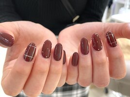 ボルドーネイル by福澤