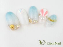 エリクサーネイル 五反田(Elixir Nail)/定額c やり放題/クーポン使用
