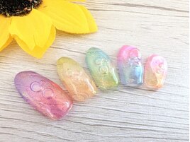 バブルネイル★泡ネイル