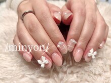ミニョン(Minyon)/#韓国ネイル#ちゅるじゅわネイル